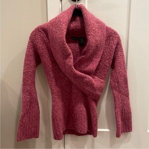 Victoria’s Secret (Moda International) pink boucle sweater